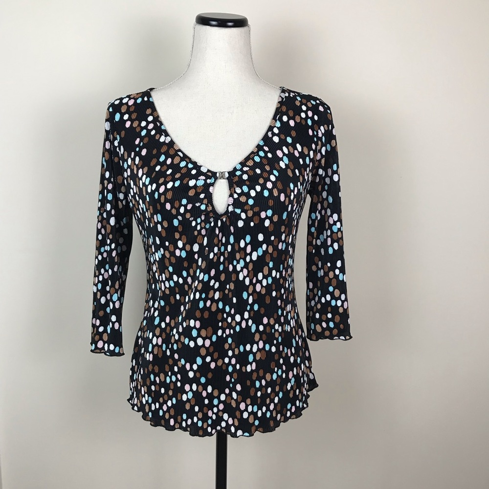 Nicola polka dot blouse
